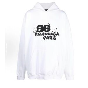 Balenciaga Light Gray Textured Fabric